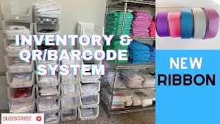 Inventory and QR Code System for my Small Business and New Ribbon