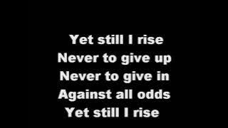Yolanda Adams(Still I Rise) Lyrics