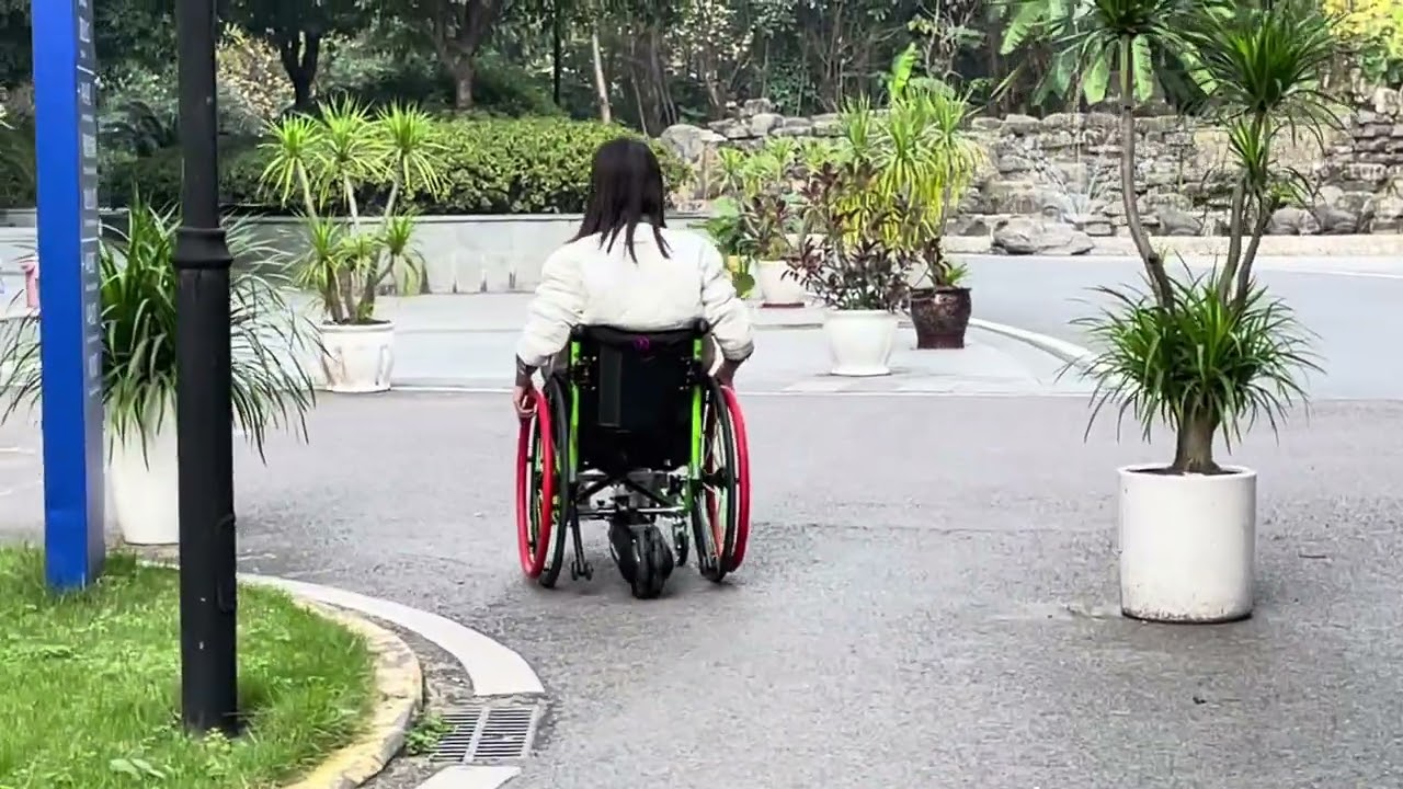 One wheel electric wheelchair motor conversion kit 