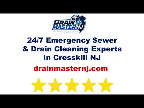 Drain cleaning in Cresskill, NJ — Drain Master NJ video