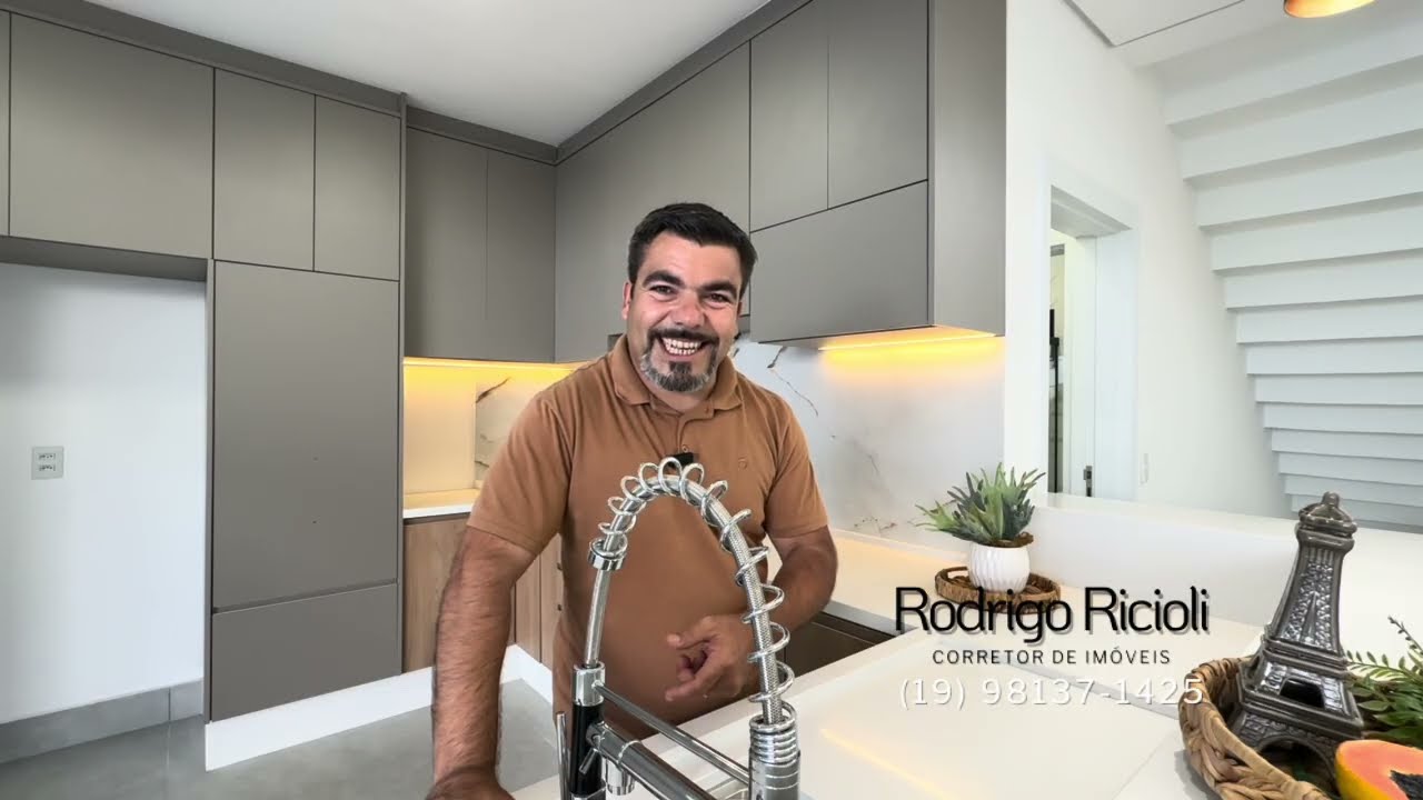 Casa à venda Porteira fechada | 4 suítes, móveis planejados | Condomínio London Park - Indaiatuba SP