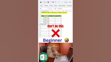 How to Auto Generate Dates in Excel (No Typing Needed) #spreadsheets #excel #kvs #ict #pivottable