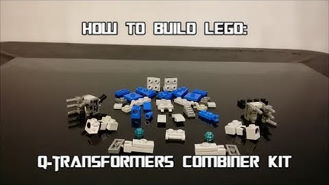 Lego Transformers Q Transformer Combiner Kit Tutorial By BX Brix