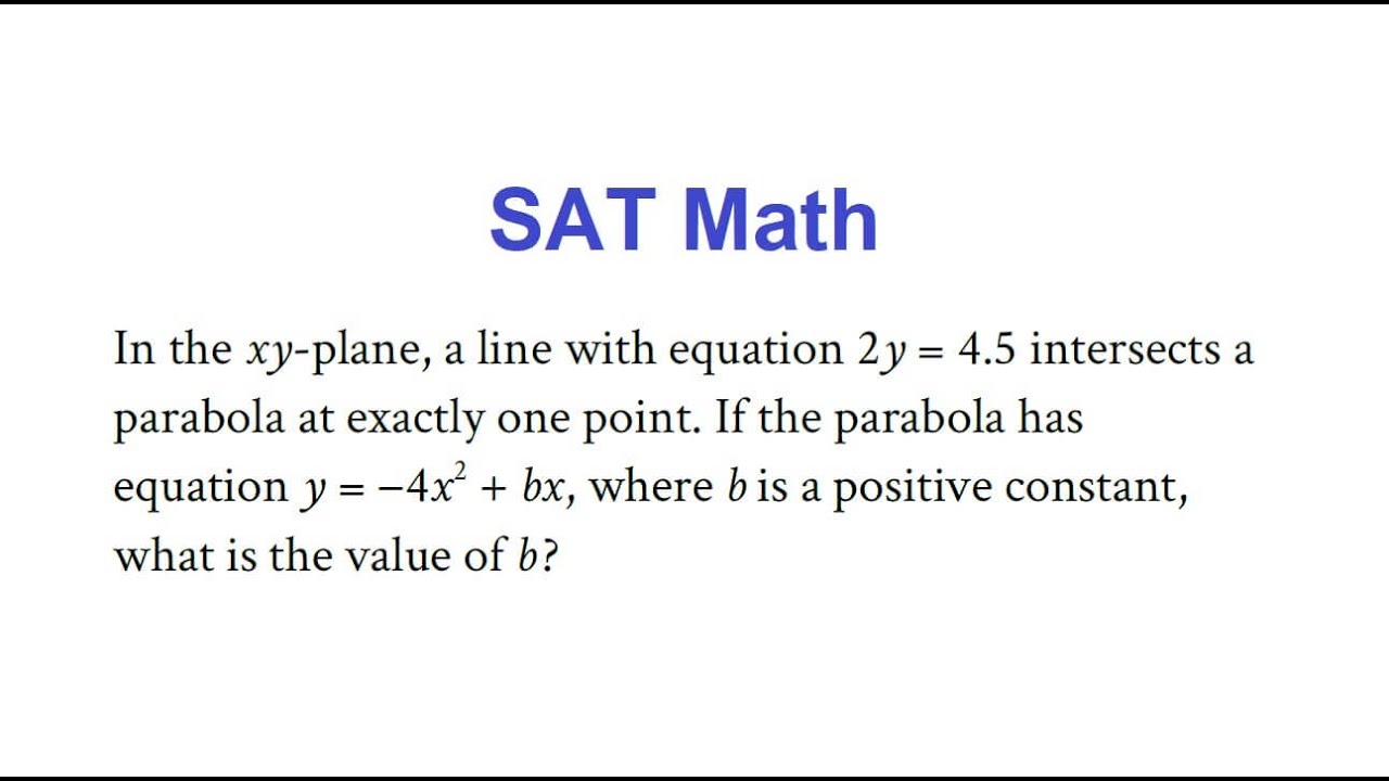 SAT Math (Advanced Math) - YouTube
