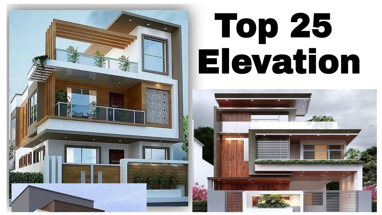 Top 25 Beautiful House Front Elevation Design Ideas | Modern House Design