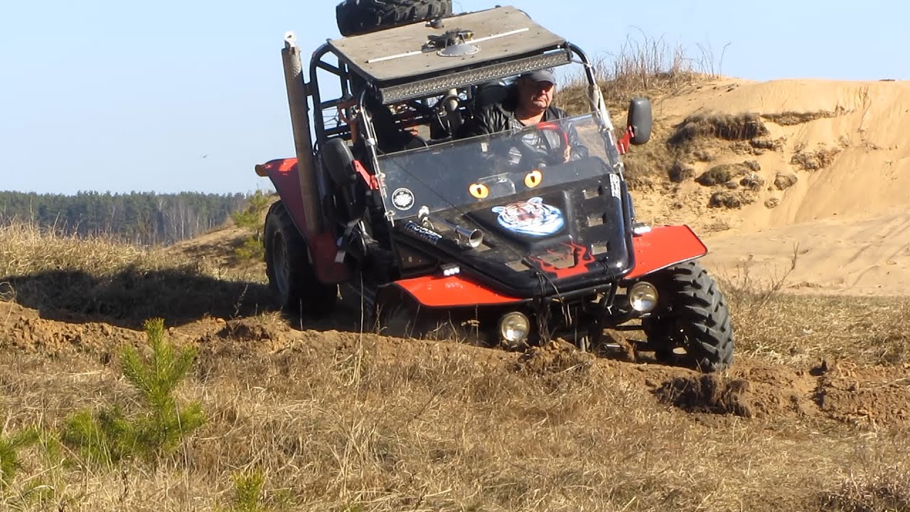 Пневмоподвеска, испытания на joyner trooper 1100cc
