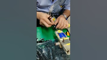 how to work automatic transformer winding machine #satisfying #windingmachine #diyelectronics #howto