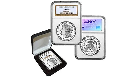 1902 MS64 NGC OMint Morgan Silver Dollar