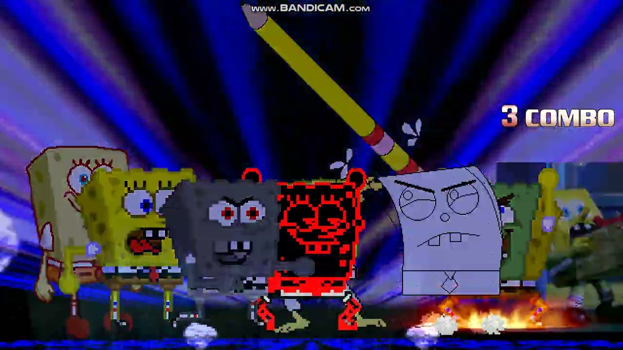 Mugen #174 Spongebob 4v4 Party