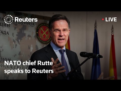 LIVE: NATO Secretary General Rutte speaks on Iran and Ukraine