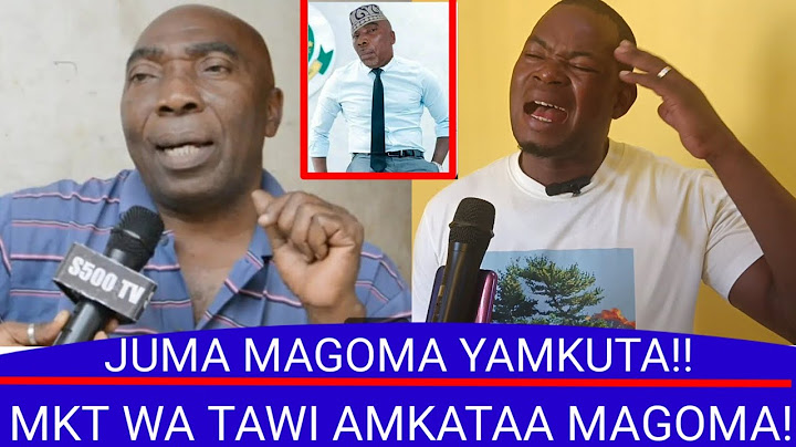 UONGOZI WA TAWI LA MAGOMENI MAKUTI LAMKATAA JUMA MAGOMA SIO MWANACHAMA WA YANGA!!MAGOMA ATAJUTIA