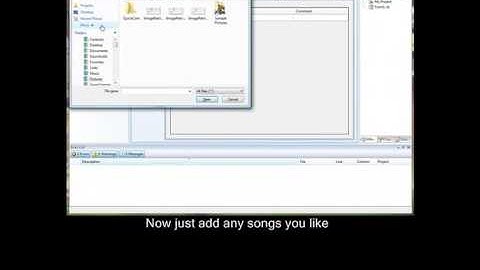vb 2008 add background musics step by step