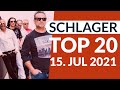 SCHLAGER CHARTS TOP 20 - Die aktuelle Wertung vom 15. Juli 2021