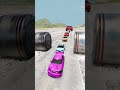Ref:NH_0QrxFw5s Colorfull small to giant cars vs bollerd #2