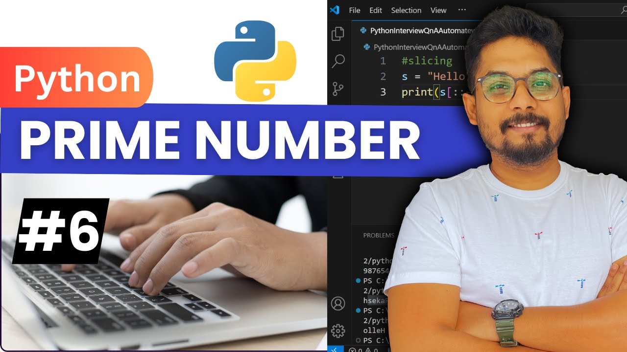 Python Tutorial: Efficient Prime Number Checker | Prime Number Program ...