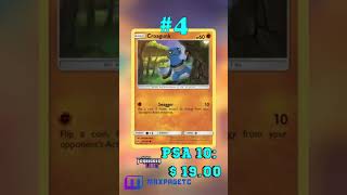 Top 5 Croagunk Pokémon Cards #tcg#pokémon#croagunk