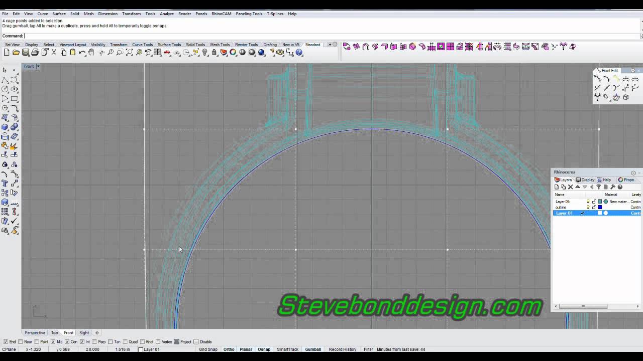 Using Rhino Cage Edit and 3d printing to refine Fit and Function YouTube