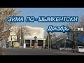 Зима по-шымкентски. Декабрь