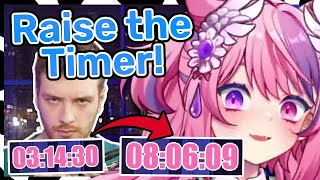 Connor made Chat Raised the Timer to +5 Hours less than 10 Minutes