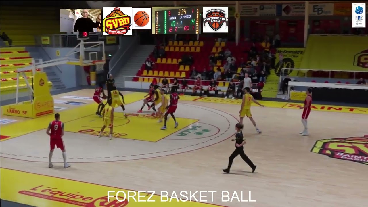 Championnat NM2   18 ème journée : MATCH SAINT VALLIER / LA PONTOISE