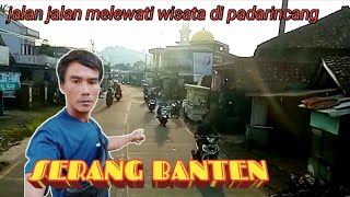 jalan jalan melewati wisata di padarincang serang banten 