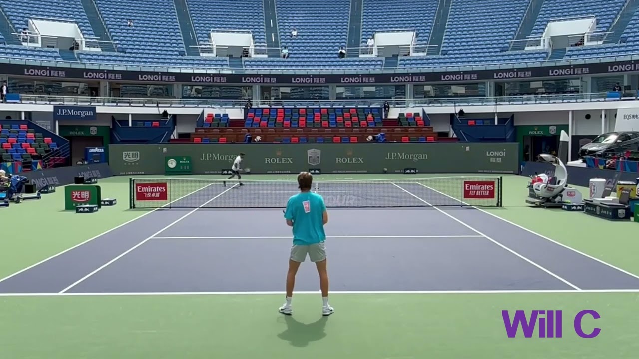 [Tennis Court-Level HQ] Sebastian Korda Practice