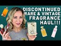 Rare, Discontinued & Vintage Fragrance Haul