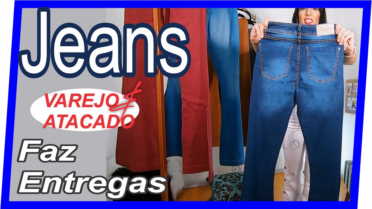 calça jeans brás varejo