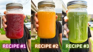 Start Juicing Today: 3 Easy Recipes with Everyday Foods!