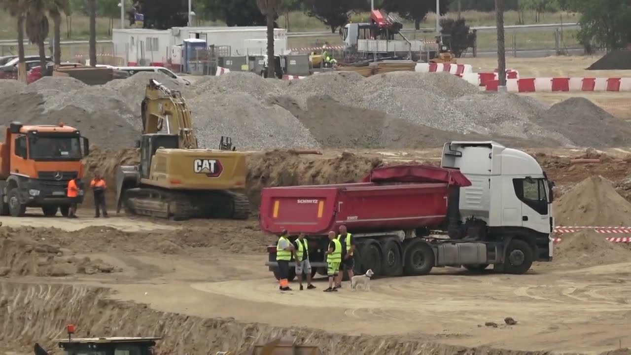 ¡¡¡MÁS MAQUINARIA!!! PARA LAS OBRAS DE EXPLANACIÓN DEL FUTURO CIRCUITO DE FÓRMULA 1 ''MADRING''