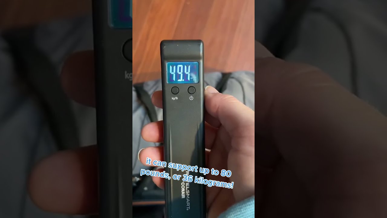 TravelSmart By Conair Luggage Scale Prevent Excess Fees Find Walmart
