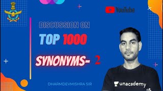 Discussion on Top 1000 Synonyms-(2)