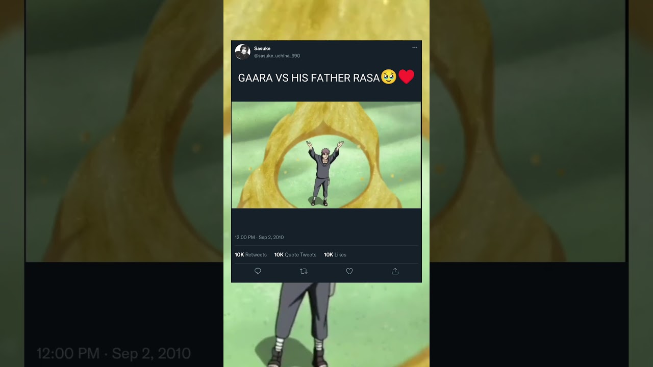 Gaara meet his father 🥹 in 4th great ninja war #gaara #4thgreatninjawar #anime #naruto