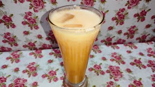 عصير الكانتلوب بالبرتقال     Cantaloupe with orange juice