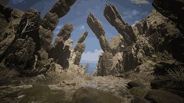 Ruined Mountain Landscape | Environment Design in Unreal Engine 5
