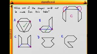 TSA 2009 Section 1 - Q08 - SR - Conference Table - Worked Solution