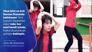 Şehit Hamza Yıldırım Ortaokulu - Deprem Tatbikat Eğitimi