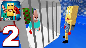 Sponge Family Neighbour 2 : SQUID ESCAPE 3D Gameplay Walkthrough Part 2 || Level 6 to 10 ||