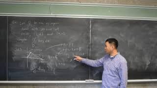 Double integral over a triangular region Wealth