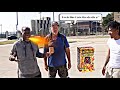 Paying Strangers To Eat Worlds Hottest Gummy Bear In The Hood Peoria Illinois #onechipchallenge