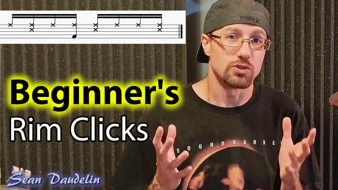 Rim Clicks (Side Sticking) Drum Lesson YouTube
