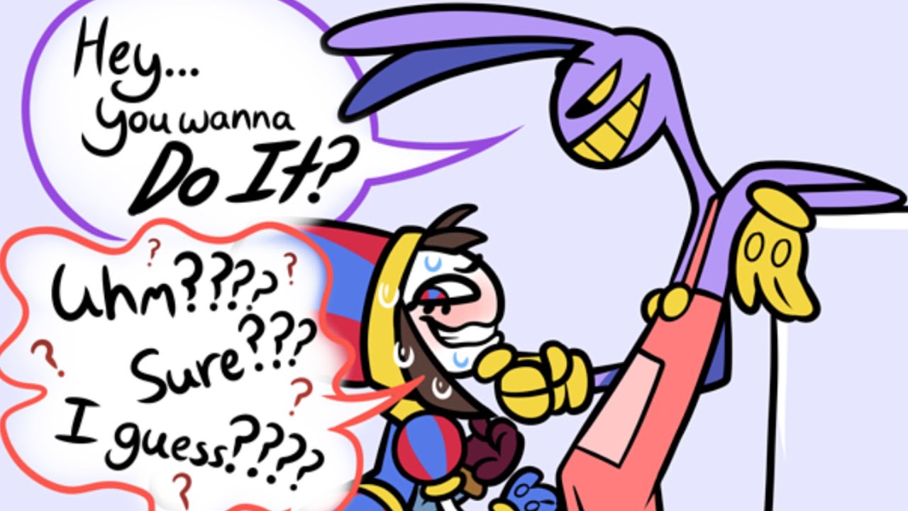 POMNI and Jax comic | The Amazing Digital Circus Comic - YouTube