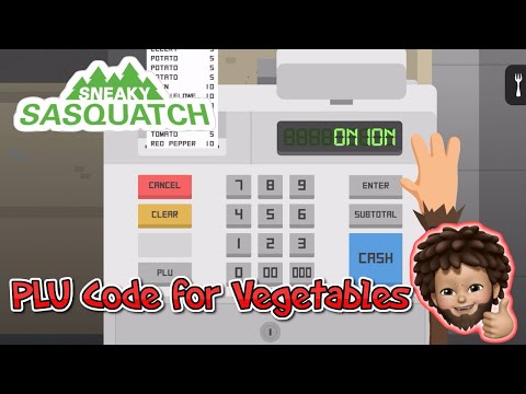 Sneaky Sasquatch - PLU code for Vegetables