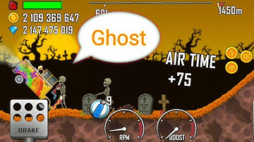 ghost vs public busHill Climb Racing - Gameplay Walkthrough Part 33- Jeep (iOS, Android)#hillclimb