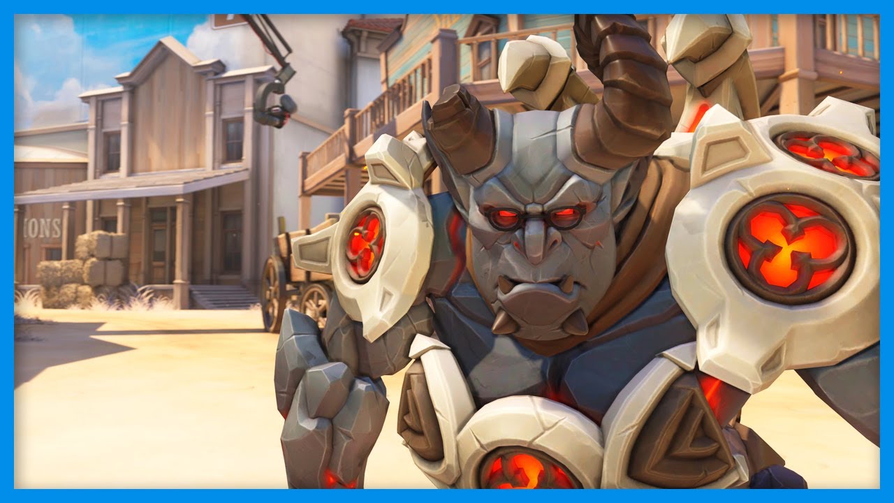 🎮 Overwatch | Winston Gargoyle | Animated Desktop Wallpaper 4K 60fps 🎮