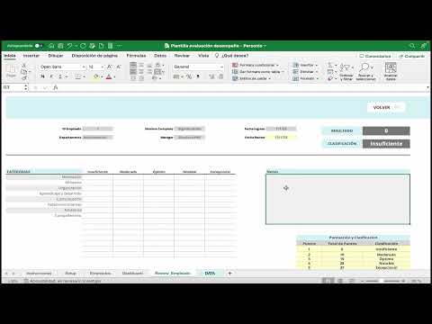 📈 Plantilla excel