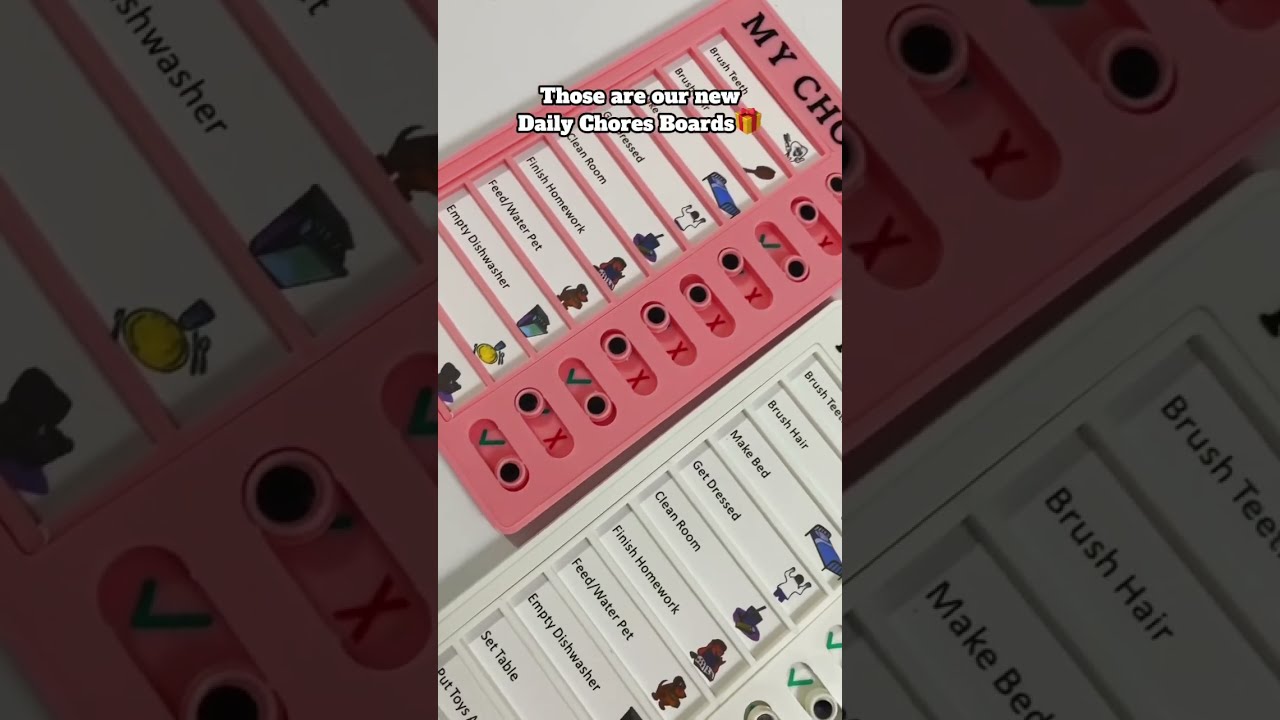 Daily Chores Board Made Especially For Good Parents 