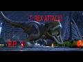 T REX ATTACK LEGO Jurassic World the Game Walkthrough 