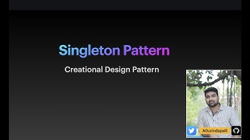 Singleton Pattern  - Creational Design Pattern | React JS | Javascript
