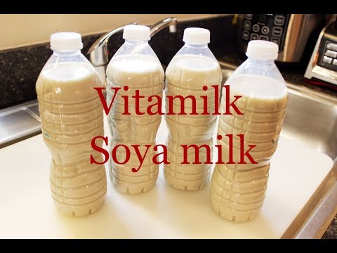 how-to-make-healthy-vita-milk/soymilk-recipe//obaapa-kitchen